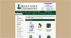 Desktop Screenshot of greatgolfmemories.com